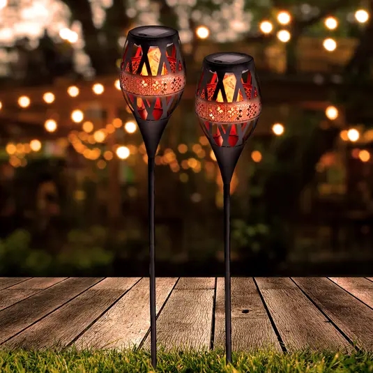 Lampes Solaires Décoratives Motif Chat - Lanternes Suspendues Pour Jardin, étanches, Ambiance Chaleureuse