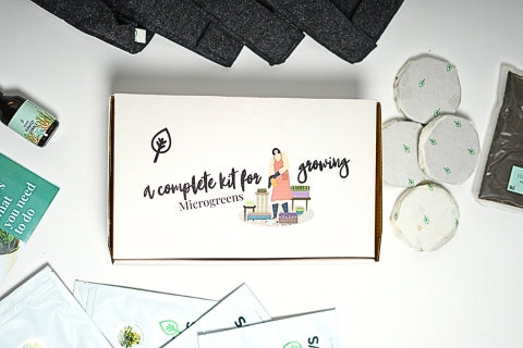Présentation du kit de culture complet de microgreens AllThatGrows