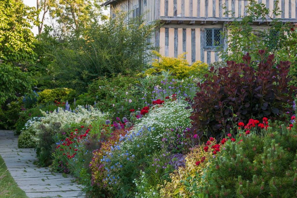 Bordure herbacée à Great Dixter