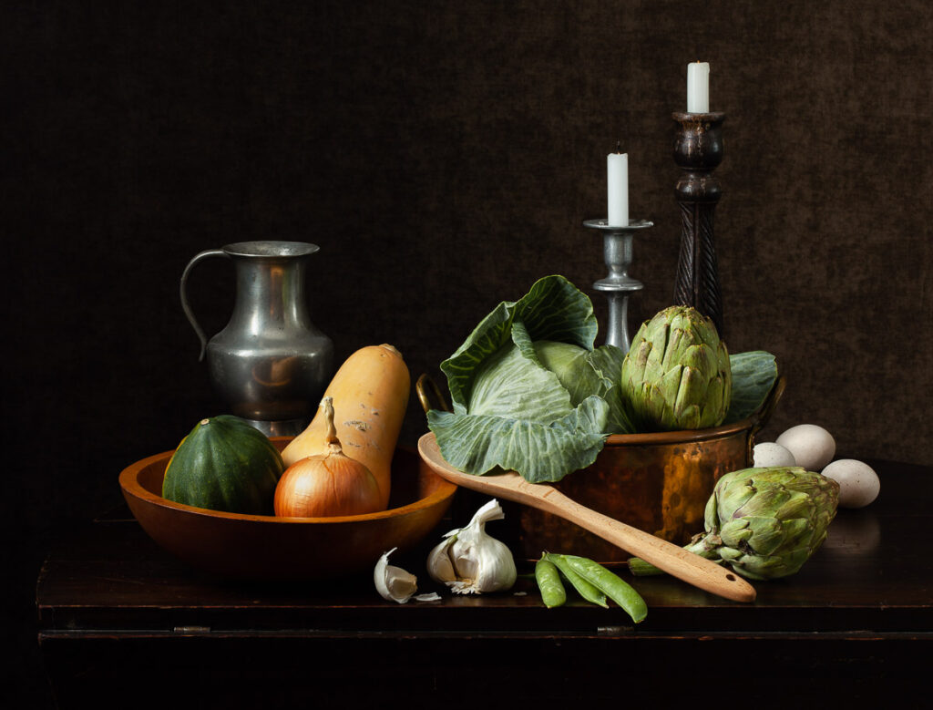 photos de natures mortes aux fruits