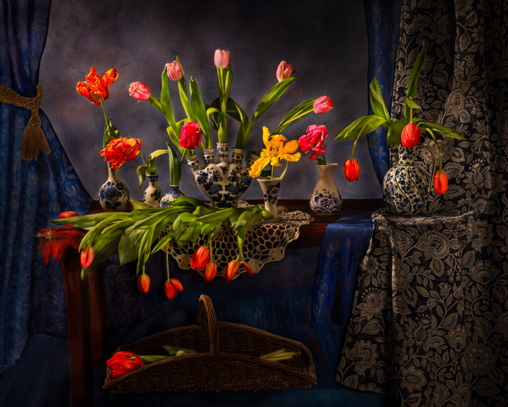 Photos natures mortes fleurs