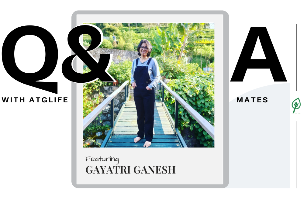 ATGLIVE CATES: avec Gayatri Ganesh
