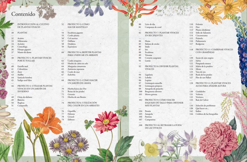 Index de livres Cultive les plantes Vivace par Richard Wildford (Kew Gardens)