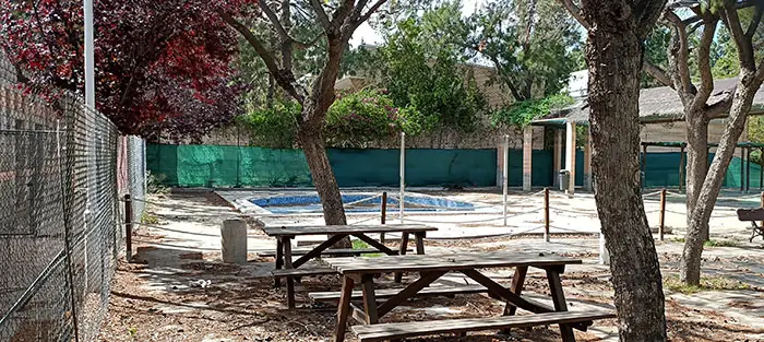 Maillage de la dissimulation dans les jardins