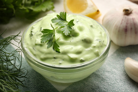 Une recette rapide - Chutney à l'ail coriandre