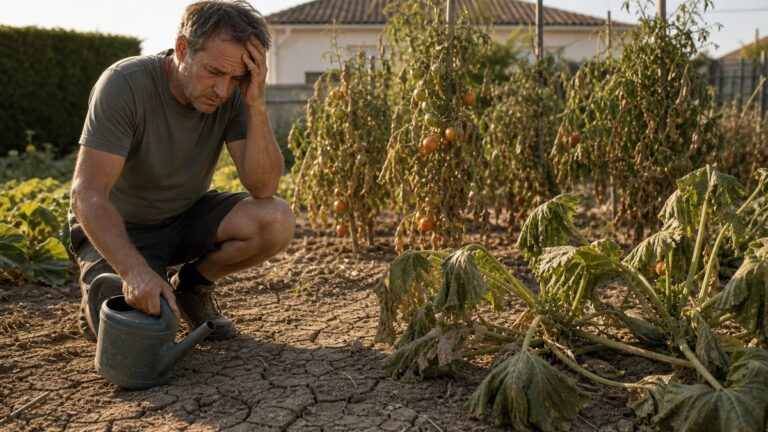 Sécheresse : arroser son potager peut coûter jusqu’à 1 500 € d’amende cet été