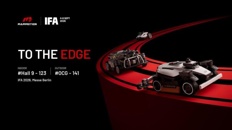Mammotion présente des innovations en matière de tonte robotisée de pelouse pour tous à l'IFA 2026